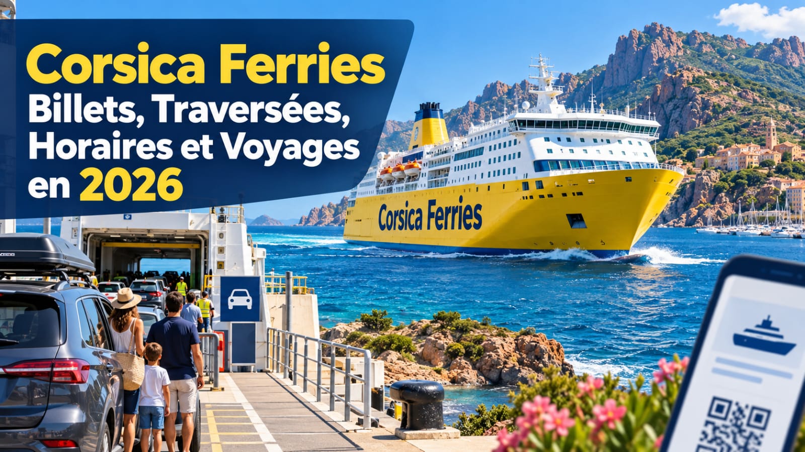 Corsica Ferries : Billets, Traversées, Horaires et Voyages en 2026